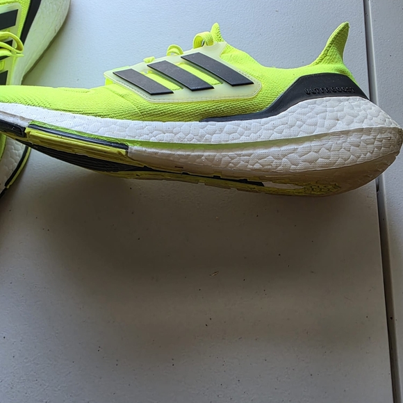Adidas Kids Neon Yellow Sneakers main image 2